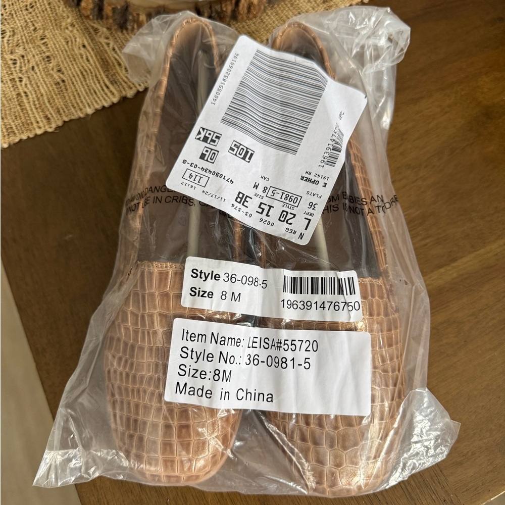 Faux Crocodile Loafers